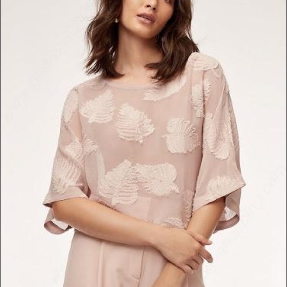 Wilfred Blayze Blouse, Size Small, Lilac